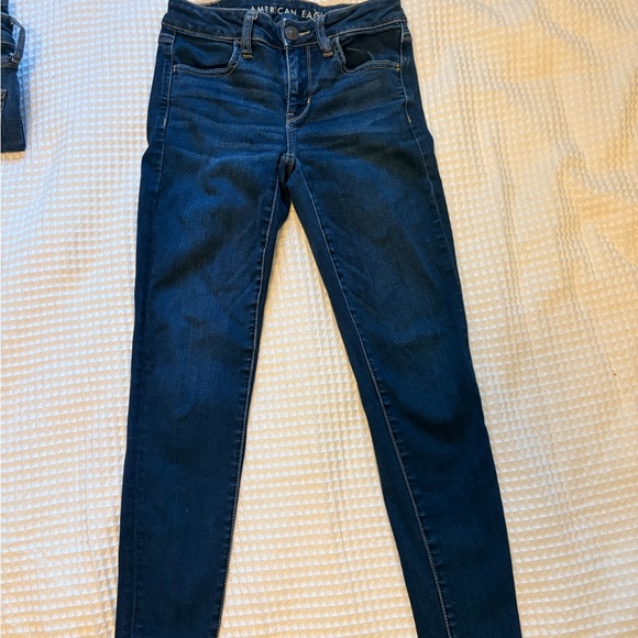 American Eagle Outfitters Denim - American Eagle Outfitters Women's Dark Blue Skinny Jeans